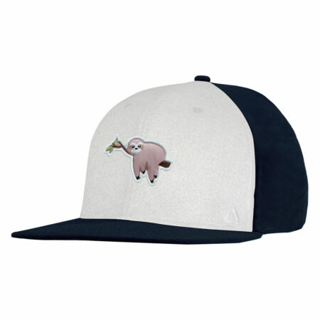 P.A.C. DIY Snapback Cap ReadyToWear Navy/White Sloth
