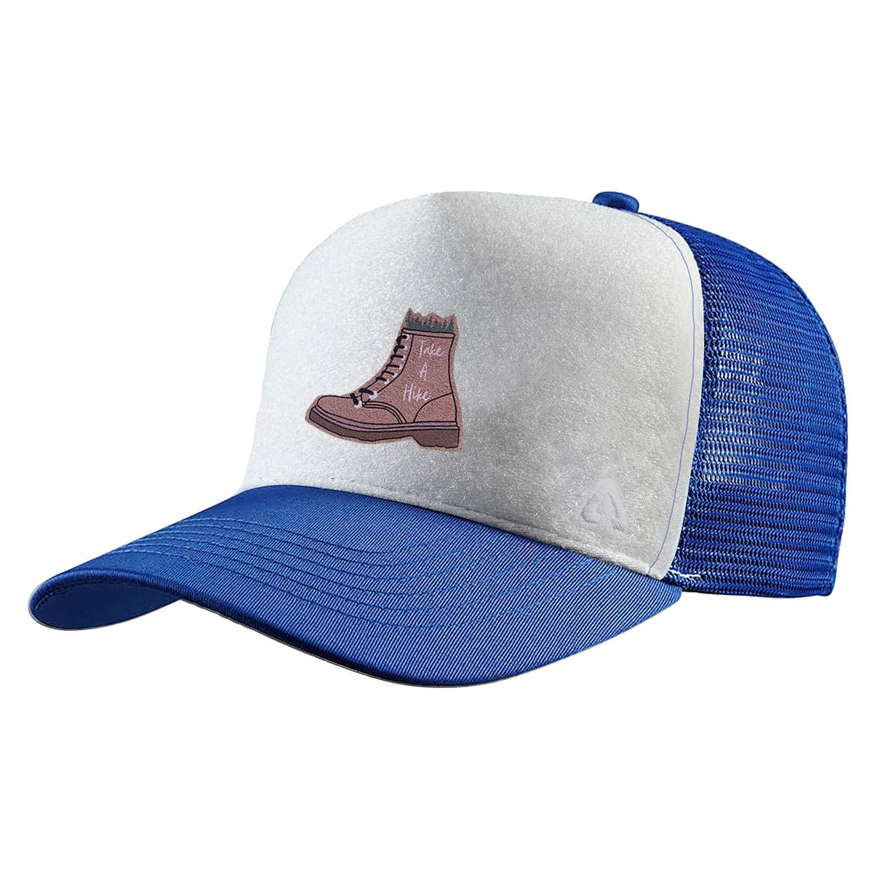 P.A.C. DIY Trucker Cap ReadyToWear Blue/White Hiking Boot