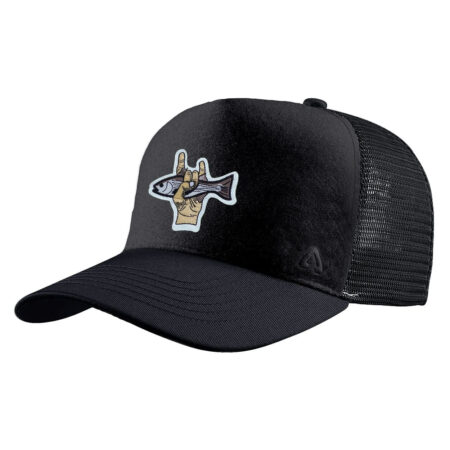 P.A.C. DIY Trucker Cap ReadyToWear Black Fish Hand