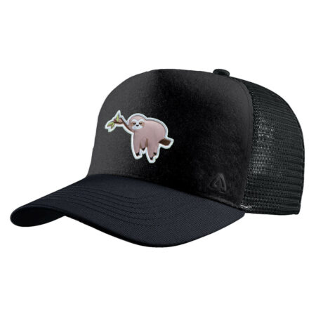 P.A.C. DIY Trucker Cap ReadyToWear Black Sloth