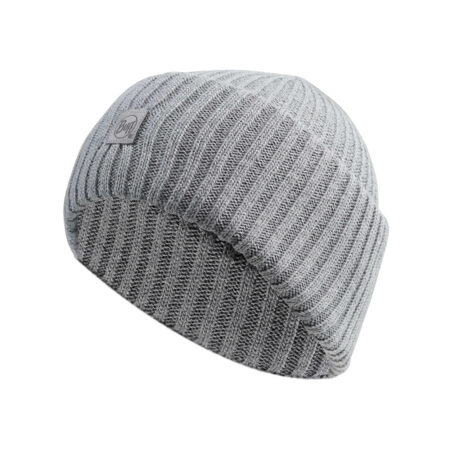 Buff Knitted Hat Rutger Grey Heather