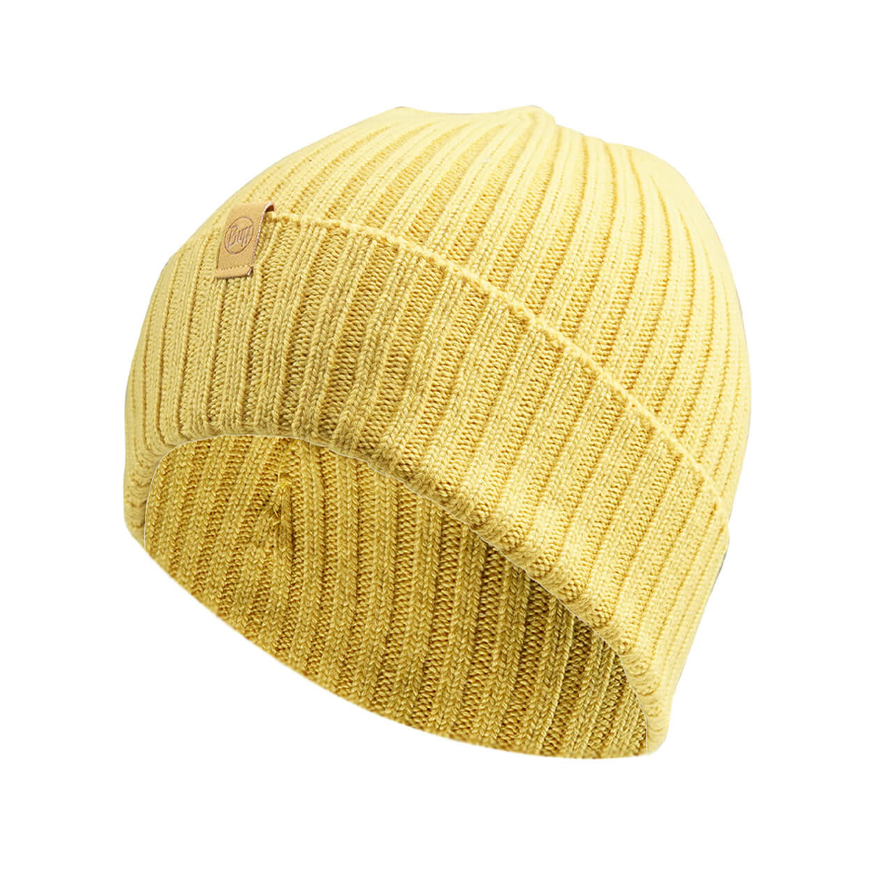 Buff Knitted Hat Norval Honey