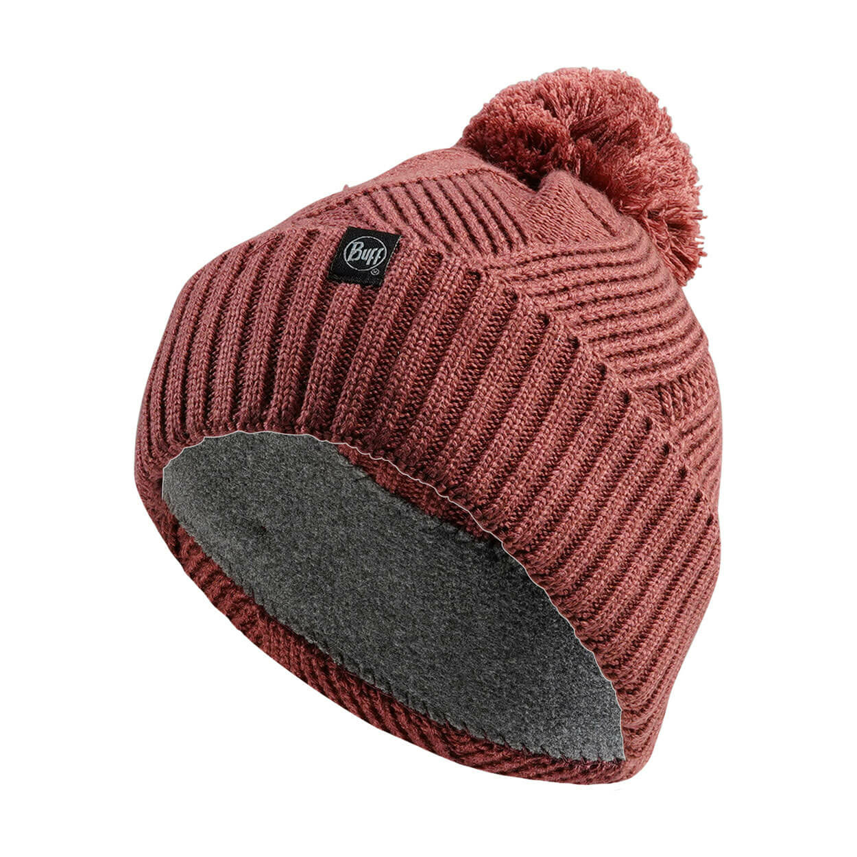 Buff Knitted & Fleece Band Hat Raisa Tidal
